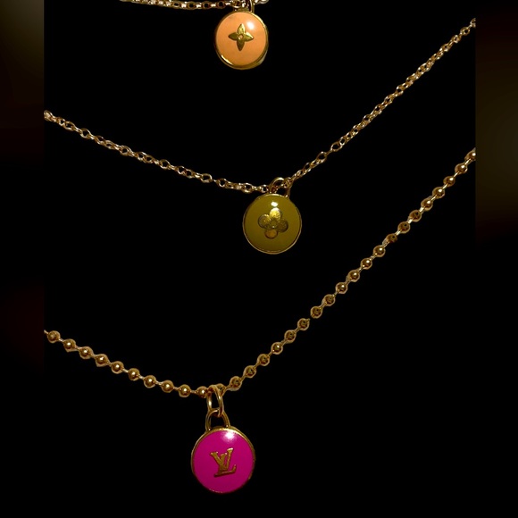 Authentic LV charms in fantasy jewelry!